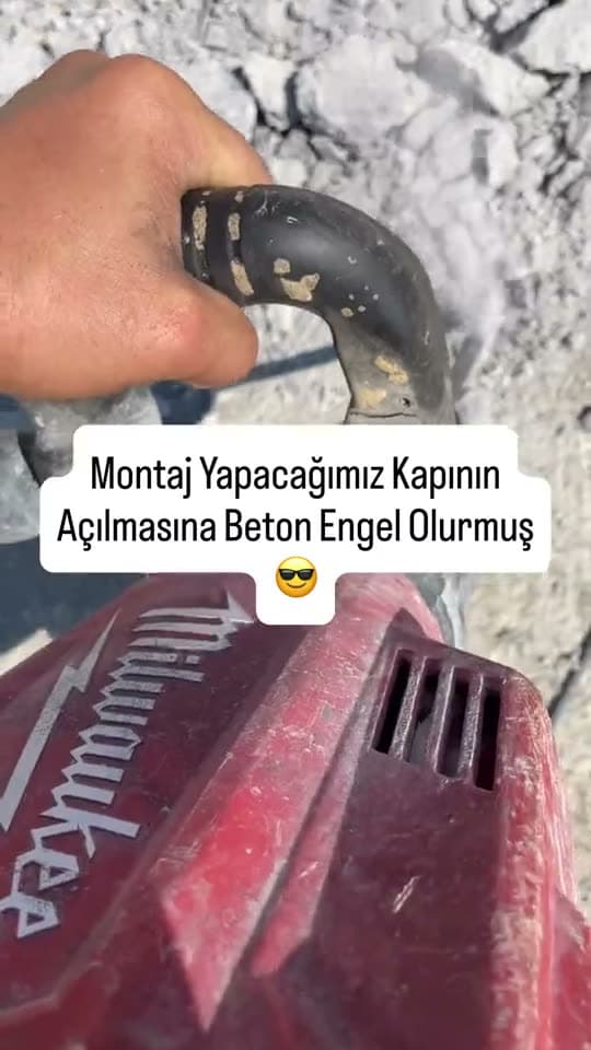 Montajda beton engeli